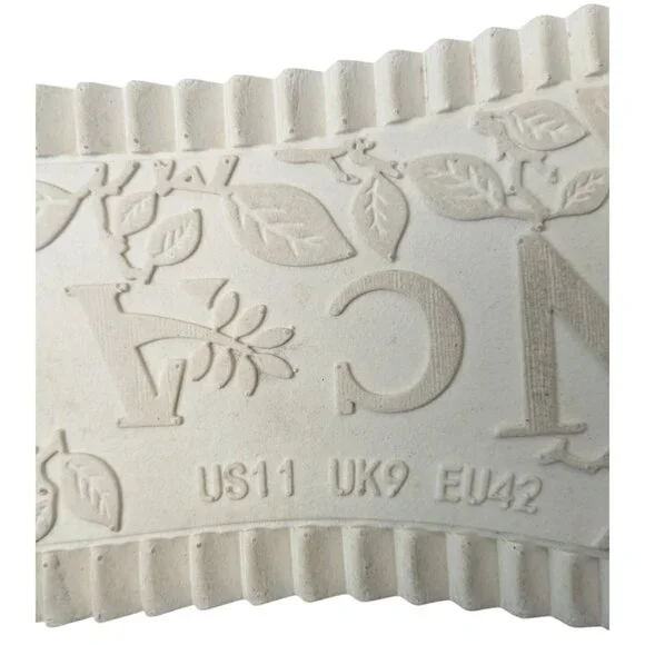 Womens Oncai Comfort Slide sandal, flip flop Sz 11 White Tan orthopedic recovery - Picture 8 of 10